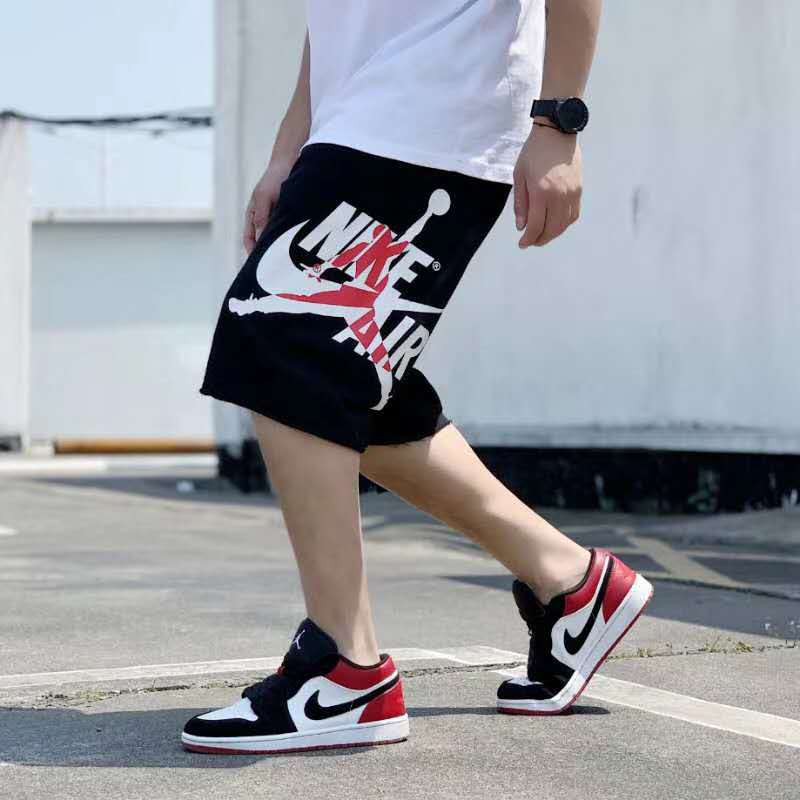 【台灣熱銷】NIKE AJ訓練褲 男女款 籃球短褲 透氣運動休閒寬鬆五分褲 耐吉 喬丹聯名款 JORDAN籃球褲 運動褲 休閒短褲
