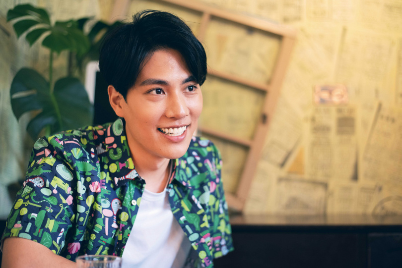 期許自己堅持初衷的林子閎，認為只要努力終究會走到目的地。（攝影／張祐銘）