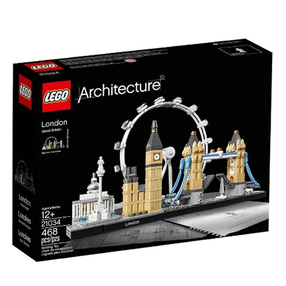 lego 樂高 建築系列 倫敦 21034