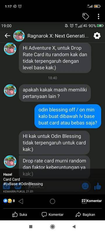 Siap Grak Odin Blessing Mempengaruhi Drop Rate Card Di Ragnarok X Next Generation