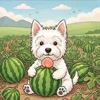 🍑桃園西瓜地狗聚