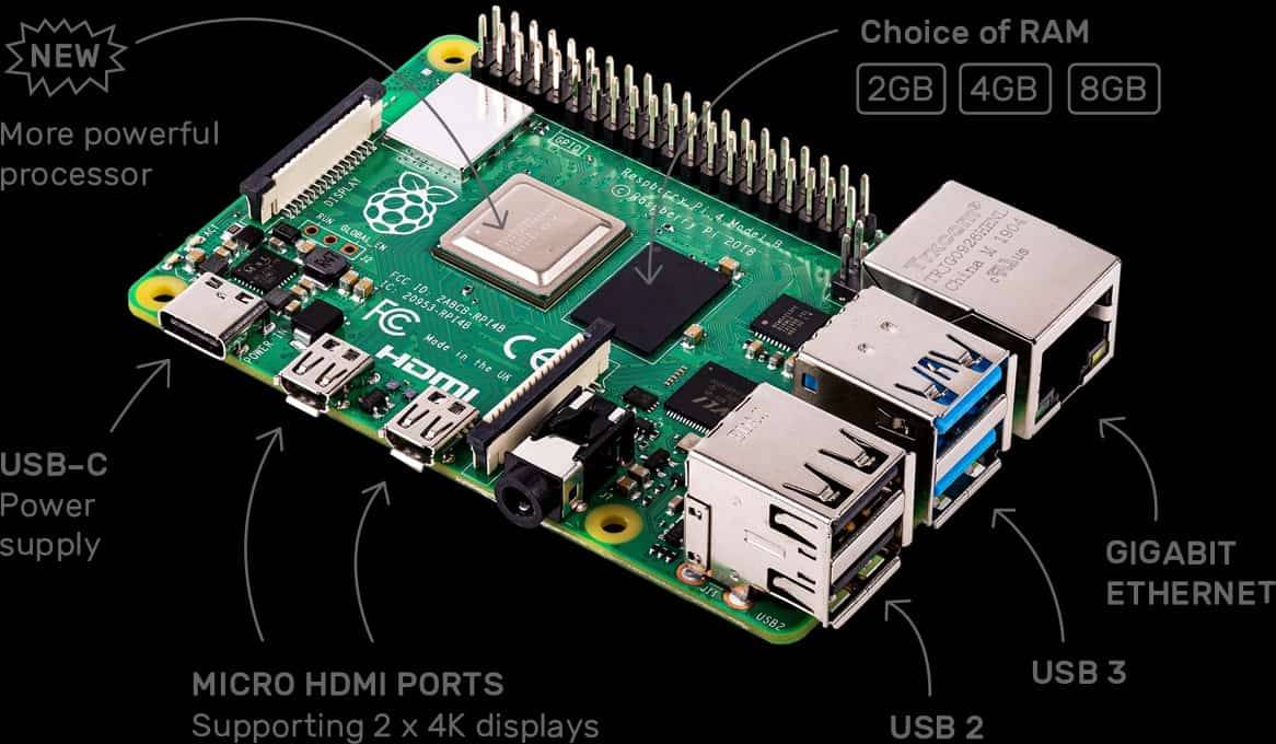 raspberry pi 4 8gb ár