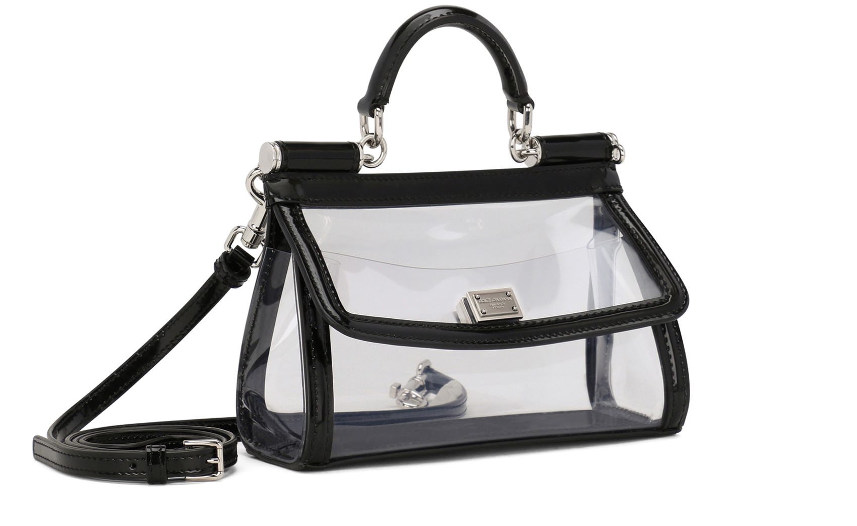 DOLCE & GABBANA KIM DOLCE&GABBANA small PVC Sicily bag