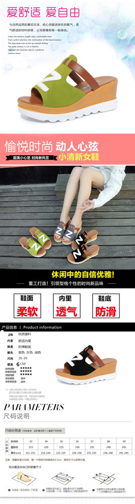 厚底拖鞋 2020新款韓版百搭厚底坡跟涼拖鞋女夏季鬆高跟鞋子時尚外穿女拖鞋