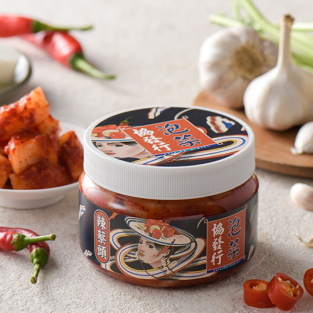 【限時58折】辣蔡頭/韓式蘿蔔(小)