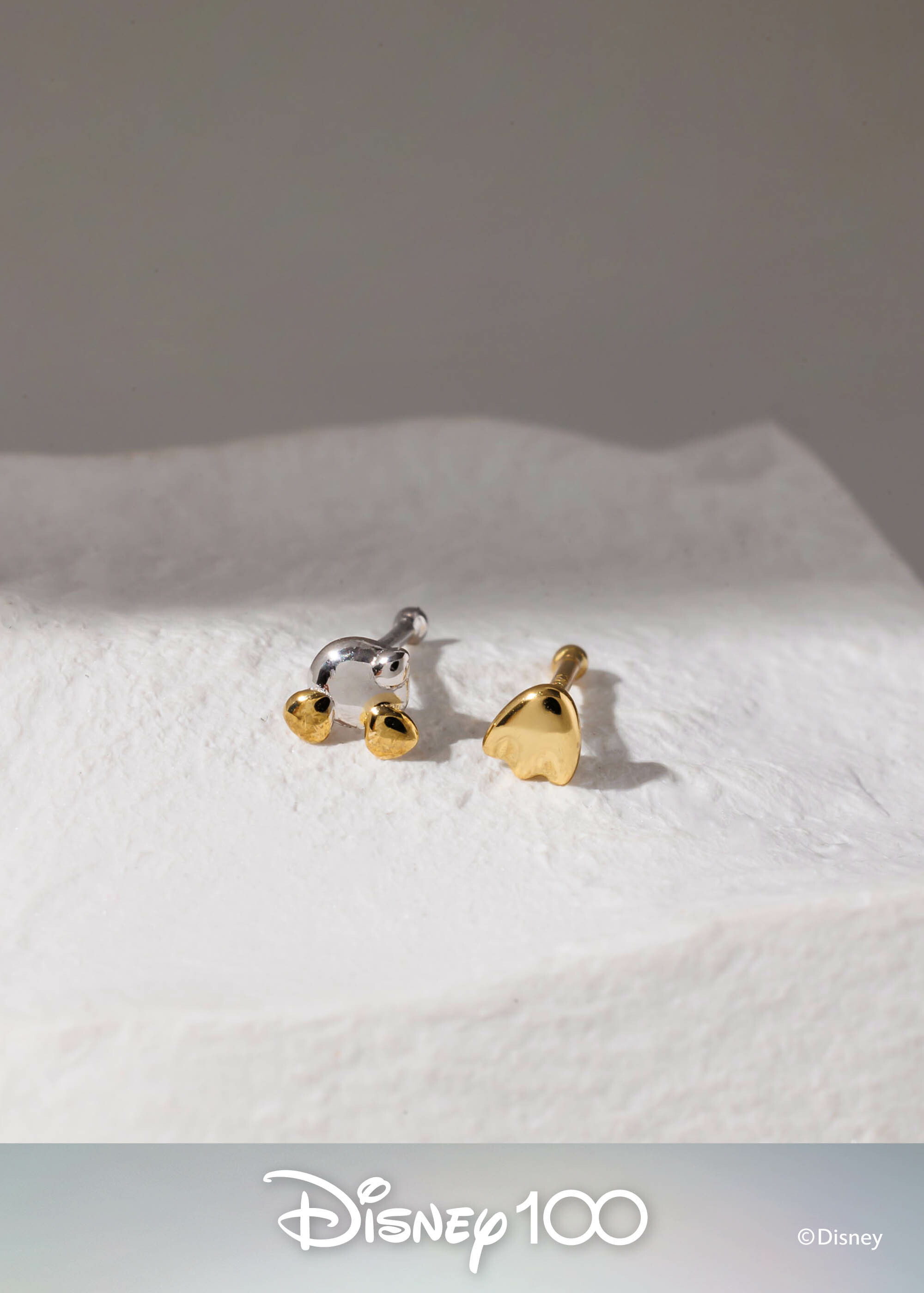 Disney 100th｜唐老鴨養耳棒・純銀耳環
