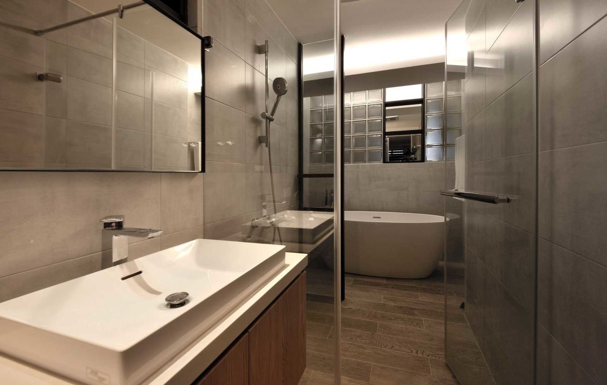 玻璃磚；空間設計；室內設計