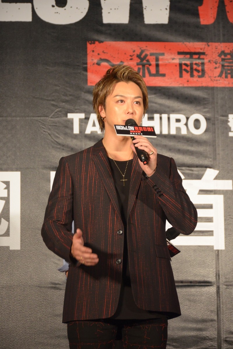 High Amp Low熱血街頭 主演takahiro 與登坂廣臣現身台灣國際首映會ｈigh 翻全場 Line購物