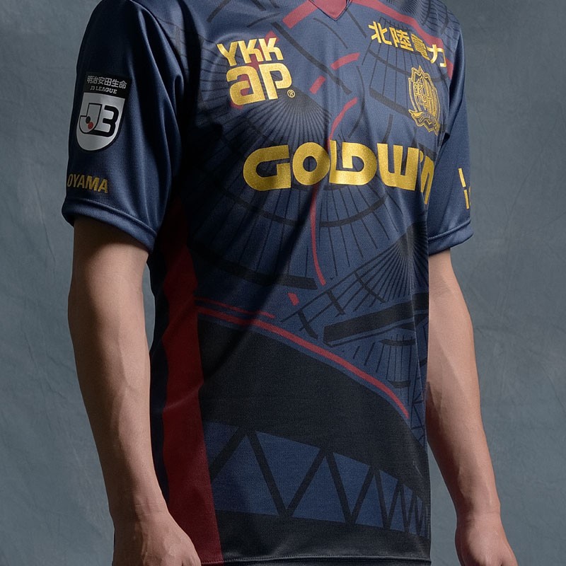 カターレ富山 22夏限定ユニフォーム発表 サプライヤーが 胸スポンサー契約 Qoly