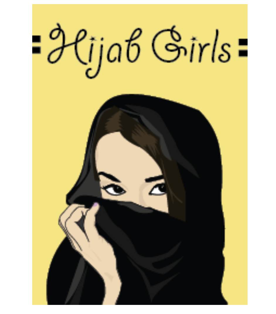 Hijab Girl: The Black and Yellow Edition