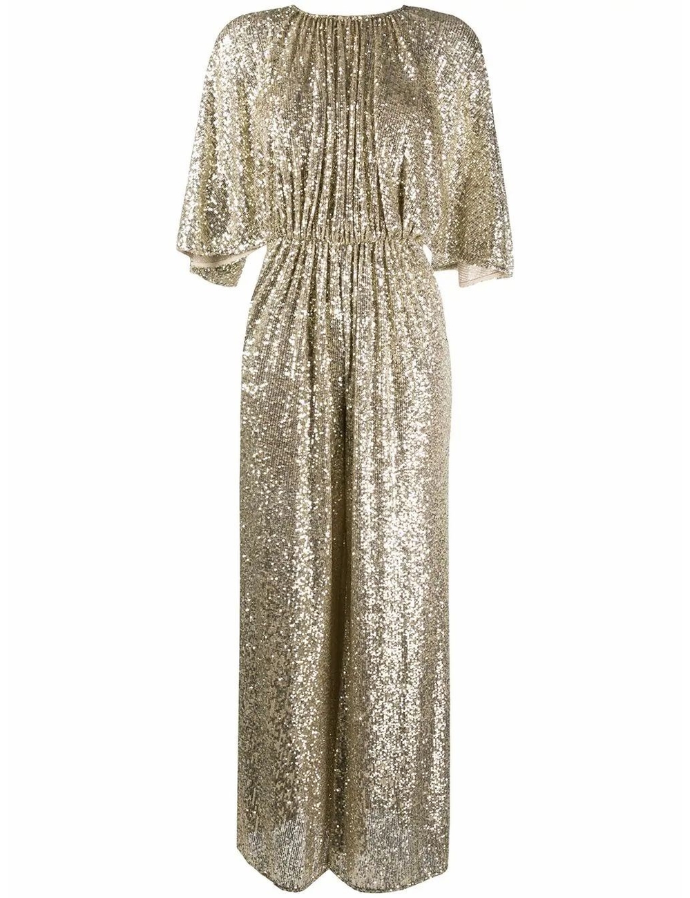 JUMPSUIT PINKO，聚酯纖維100％，金色，SS20，產品代碼1B14FSZI62H81