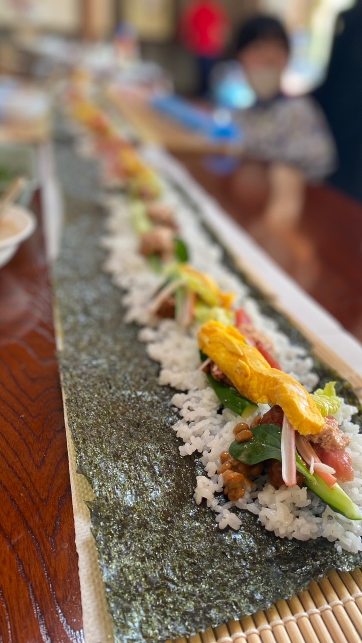 【2/15】ロ〜ングロング恵方巻き👹＆チョコフォンデュ作り🍫