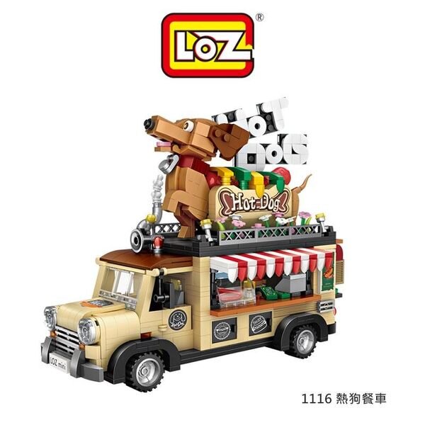 【愛瘋潮】LOZ mini 鑽石積木-1116 熱狗餐車迷你樂高 迷你積木預購。人氣店家愛瘋潮工作室的∥超人氣品牌商品推薦、LOZ｜樂高鑽石積木有最棒的商品。快到日本NO.1的Rakuten樂天市場的