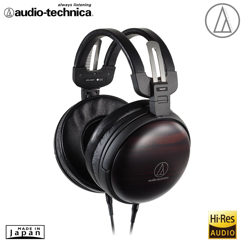 型號：ATH-AWKT貨源：公司貨配件：3.0m導線（Ø6.3mm 鍍金立體聲標準插頭）、3.0m平衡導線（XLR-M 4pin 端子）保固期：一年商品特色：鐵三角 ATH-AWKT採用了具抑振效果的