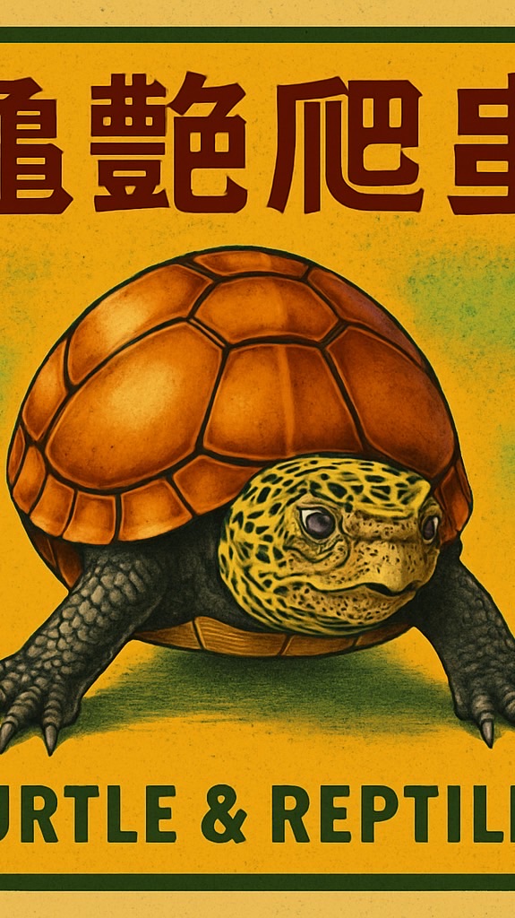 龜豔爬蟲