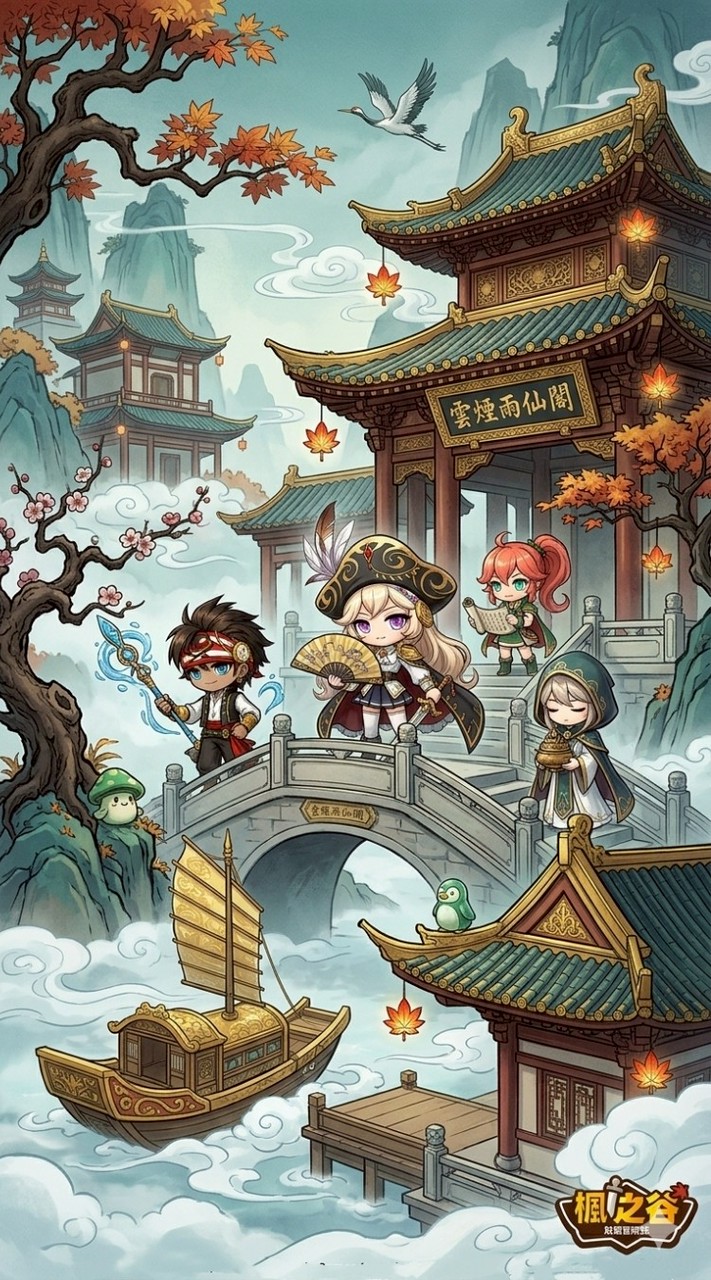 🍁゛雲煙雨仙閣 ۖ