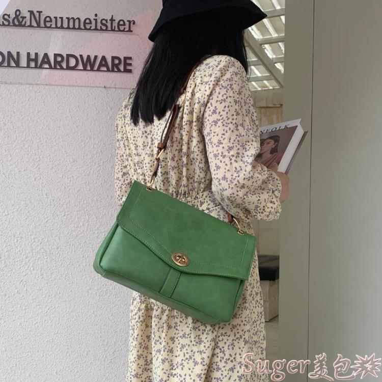 法棍包 法式高級感氣質復古法棍包小眾設計腋下包女休閒簡約百搭側背包潮 母親節5%點數回饋+【保固一年】