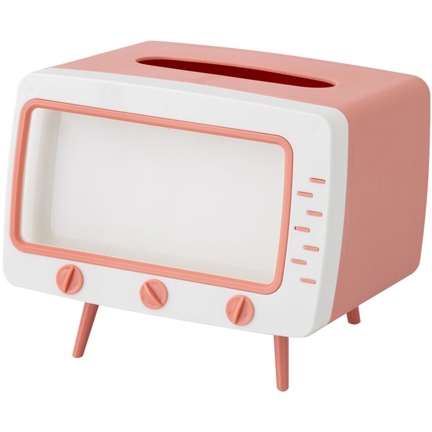 是面紙盒也是手機支架