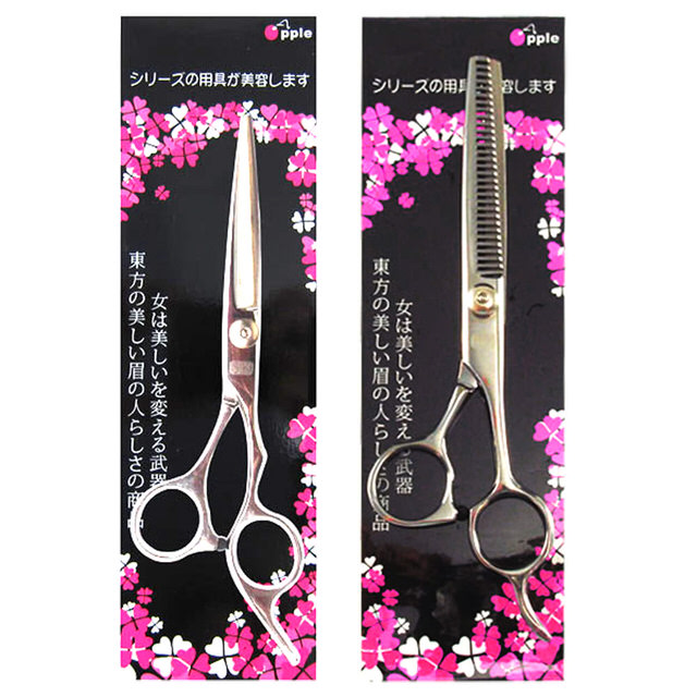 【臺灣製】專業美髮剪(1入)+專業打薄剪(1入) 不銹鋼剪刀