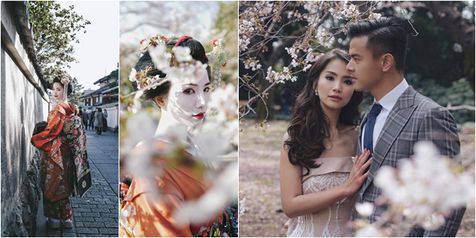 Mengintip Proses Prewedding Dion Wiyoko - Fiona di Jepang, Seru!