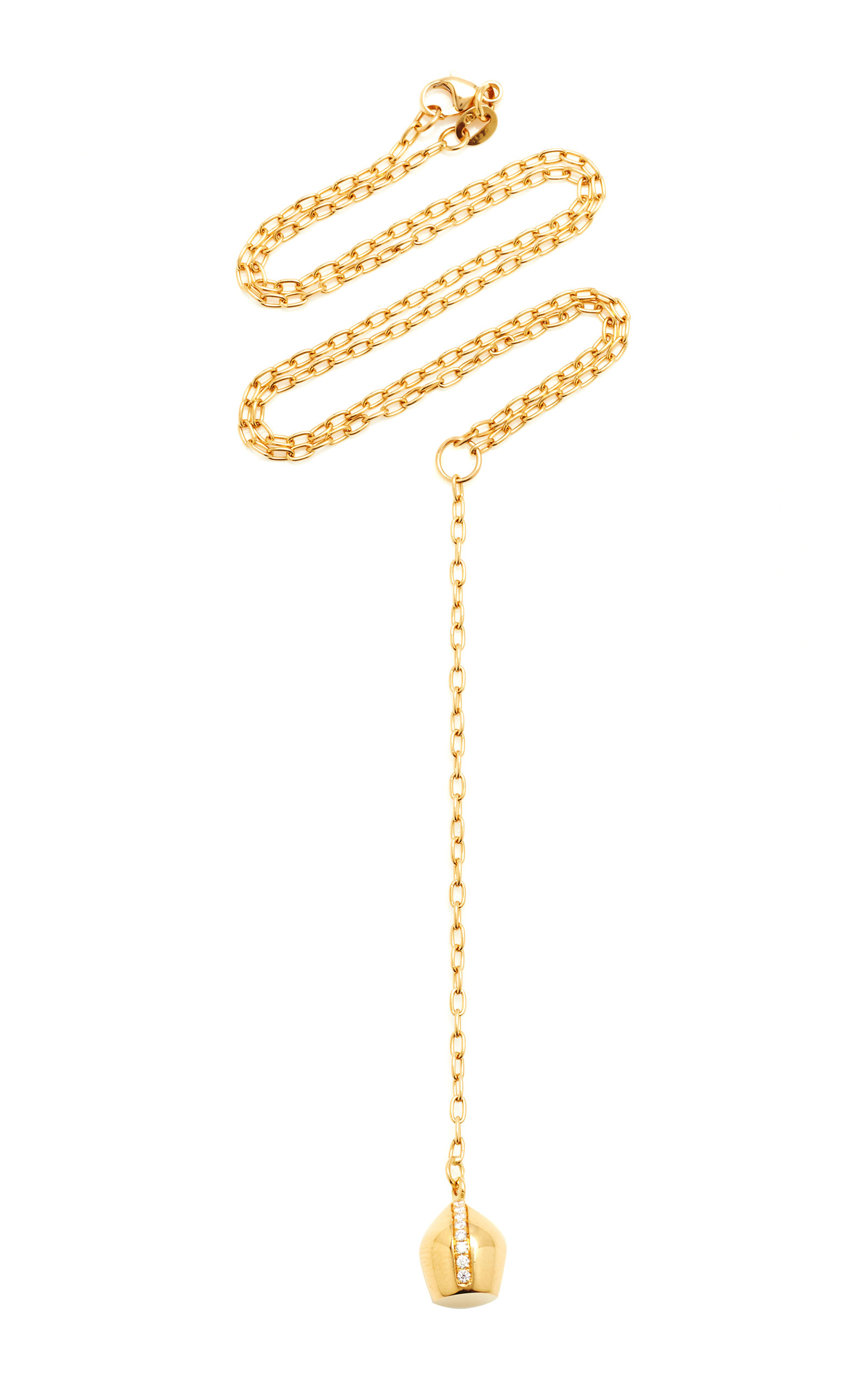 From the 'Nacres des Lunes' collection, Haute Victoire's necklace takes inspiration from the brillia