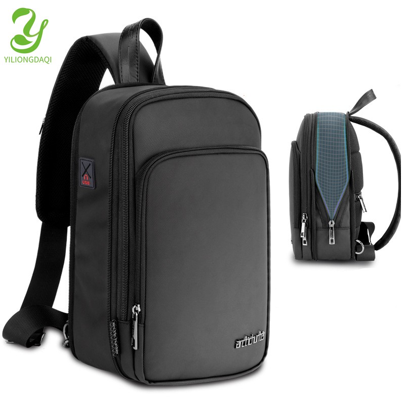 高密度防水滌綸☆ 貨號: 00111S☆ 內部結構：拉鏈暗袋 手機袋 證件袋 夾層拉鏈袋 電腦插袋 ipad插袋☆ 功能：防水 防盜 耐磨 防刮 減震 減負☆ 箱包尺寸：21x12x33cm☆ 箱包重