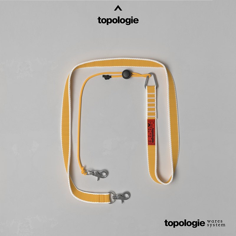 Topologie Wares 20mm Sling 繩索背帶/琥珀黃