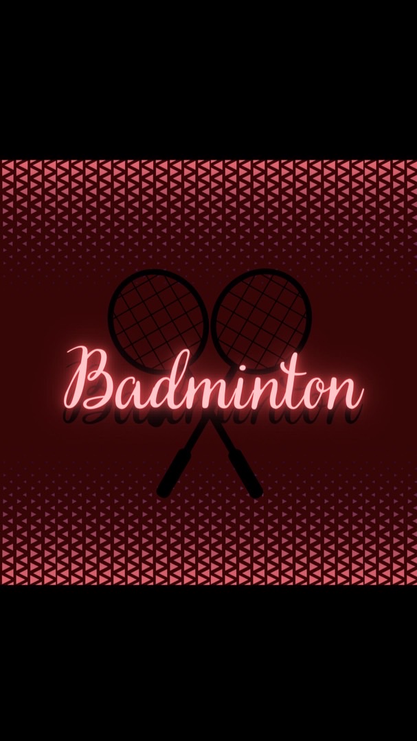 แบตมินตันสีแดง🏸