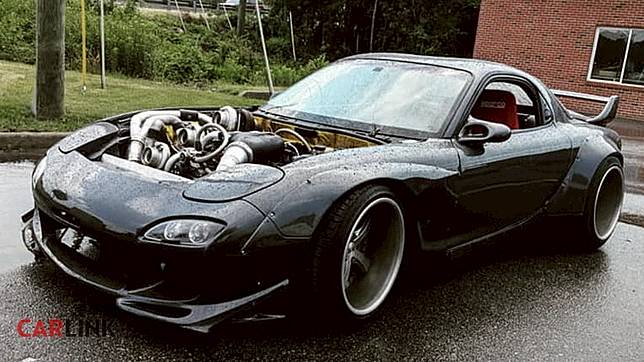 也是 成雙成對 Mazda Fd Rx 7 三轉子 三渦輪 特殊改 Carlink鏈車網 Line Today