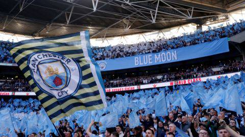 640 Gambar gambar bendera manchester city Terkini