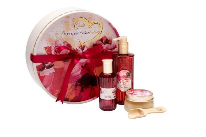 【黑皮TIME】✿印象玫瑰✸情人節限量✿SABON-印象玫瑰美膚保養禮盒(專櫃正品) G872