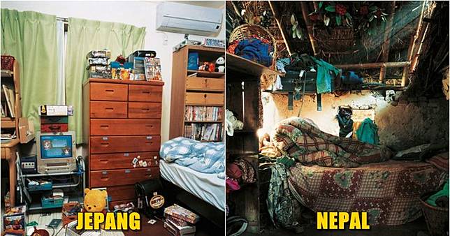 17 Potret Kamar Anak-anak di Berbagai Negara, dari Bersih sampai Kumuh