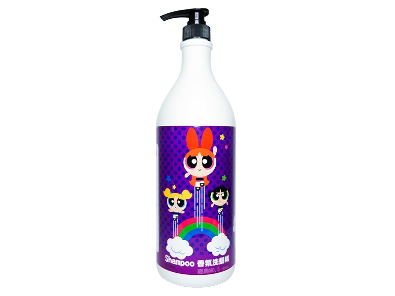 【御衣坊】飛天小女警 經典NO5香氛洗髮精/青檸羅勒香氛沐浴乳 1800ml【超商取貨限購2罐】