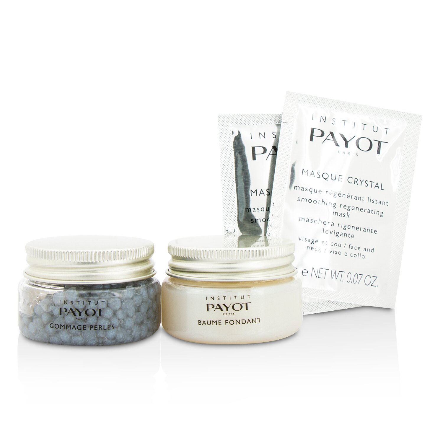 Payot 柏姿 頂級體驗套裝: 臉部磨砂+面霜+面膜 Supreme Experience Set: Gommage Perles + Baume Fondant + Masque Crystal 