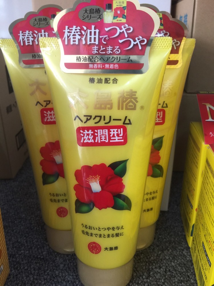 日本製 大島椿 免沖洗 山茶花護髮油 160g (滋潤型）加香料/色素 免沖洗護髮乳