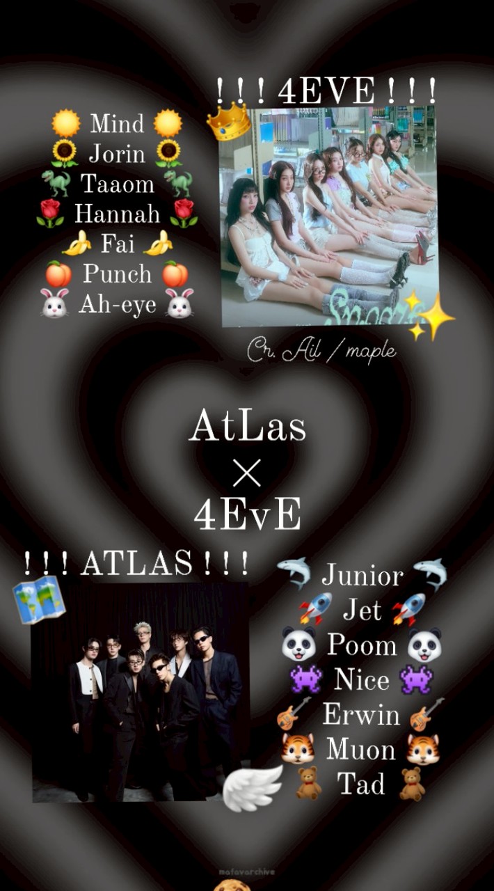 ✨👑 4EVE×ATLAS 🌏🌠 FANS🎊