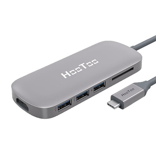 HooToo Type C MacBook專用Hub with Charging, HDMI 4K