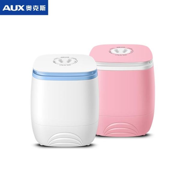 AUX/奧克斯嬰兒洗衣機兒童單桶家用大容量半全自動小型迷你洗衣機 城市科技DF