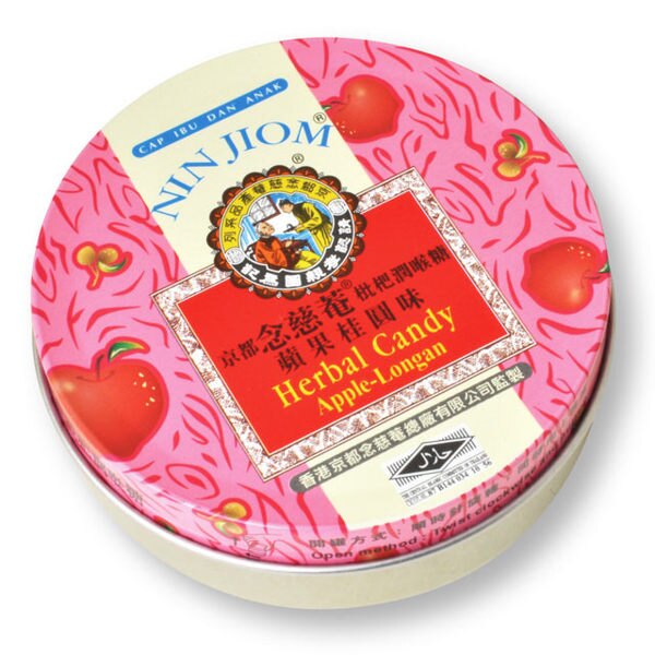 京都念慈菴枇杷潤喉糖 蘋果桂圓60G【德芳保健藥妝】