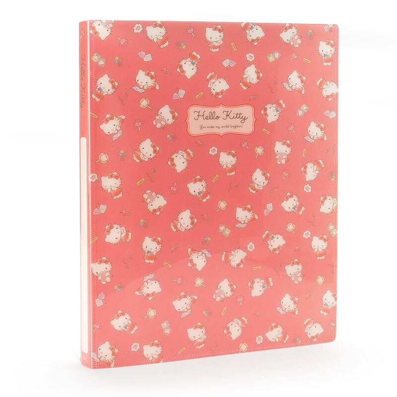 資料夾 三麗鷗 Hello Kitty 美樂蒂 雙子星 布丁狗 A4 滿版 雙開式 文件夾 正版日本進口授權