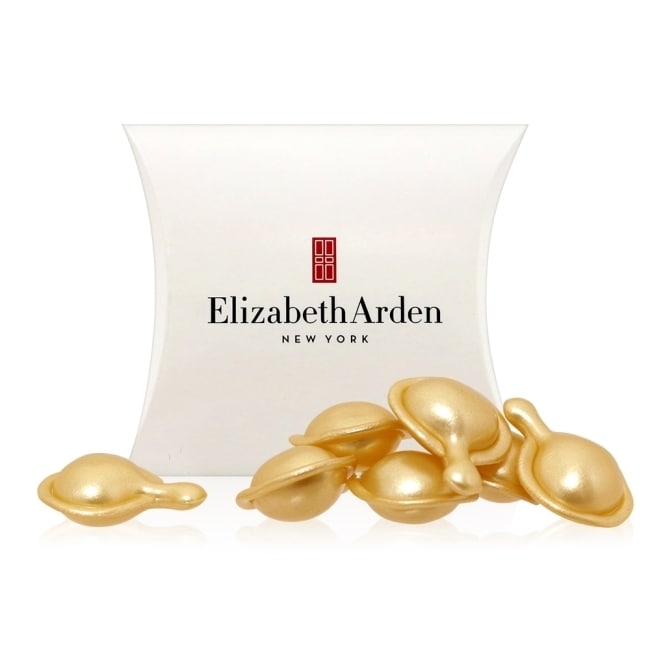 預計出貨日2-5天 Elizabeth Arden 雅頓 超進化黃金導航膠囊 品牌經典熱銷推薦 超進化黃金導航膠囊內含輕盈絲滑的精華純液， 是一款革命性創新升級的逆齡保養品， 有助提供保濕潤澤、集中修