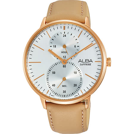 ALBA 雅柏 Tokyo Design 率性俏女孩手錶-38mm VD77-X007J(A3A020X1)