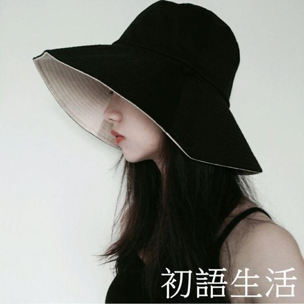 漁夫帽新款漁夫帽女夏季韓版百搭學生休閒防曬小清新魚夫帽 初語生活