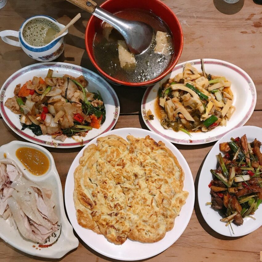 內灣美食｜內灣茶堂客家菜