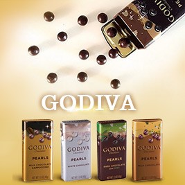 【GODIVA】珍珠巧克力球鐵盒五口味