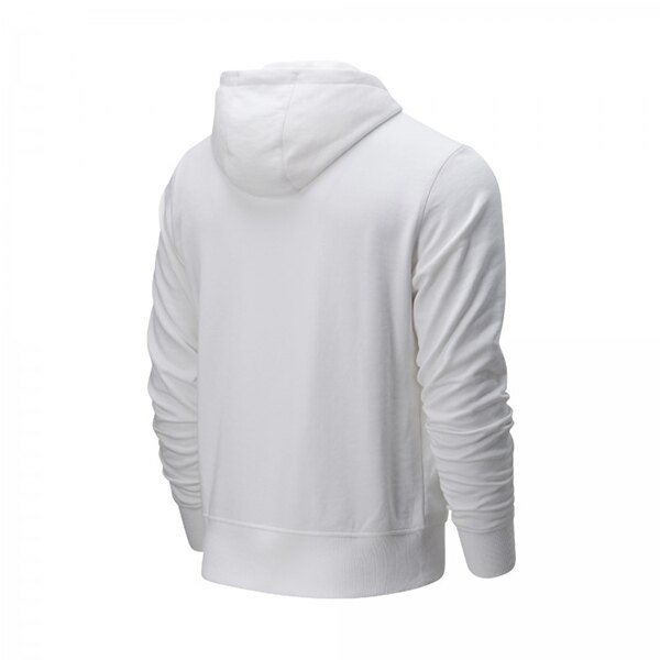 • ESSENTIALS 經典系列 • NB 經典LOGO 圖案 • 寬大的三片布料拼接式連帽，搭配可調節抽繩，提供舒適包覆效果 • 前通式口袋 • 衣身與袖子裁片剪接設計 • 深藍：AMT91547