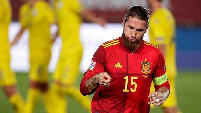 Sergio Ramos Dicoret Timnas Spanyol Tanpa Pemain Real Madrid Di Euro 2020 Indosport Com Line Today