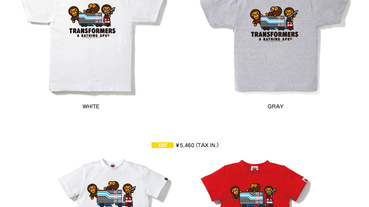 A Bathing Ape x Transformers 變形金剛 T-shirt Collection