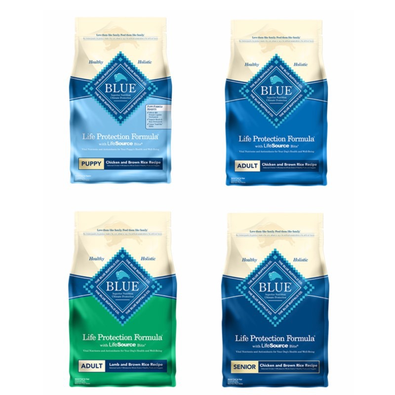 Blue Buffalo 藍饌 寶護系列15LB 幼犬營養/成犬挑嘴/成犬護毛/高齡犬樂活(買就送零食)《XinWei》