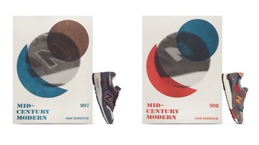 官方新聞 / New Balance Mid-Century Modern 系列 塵封印刷工藝 復古經典再現